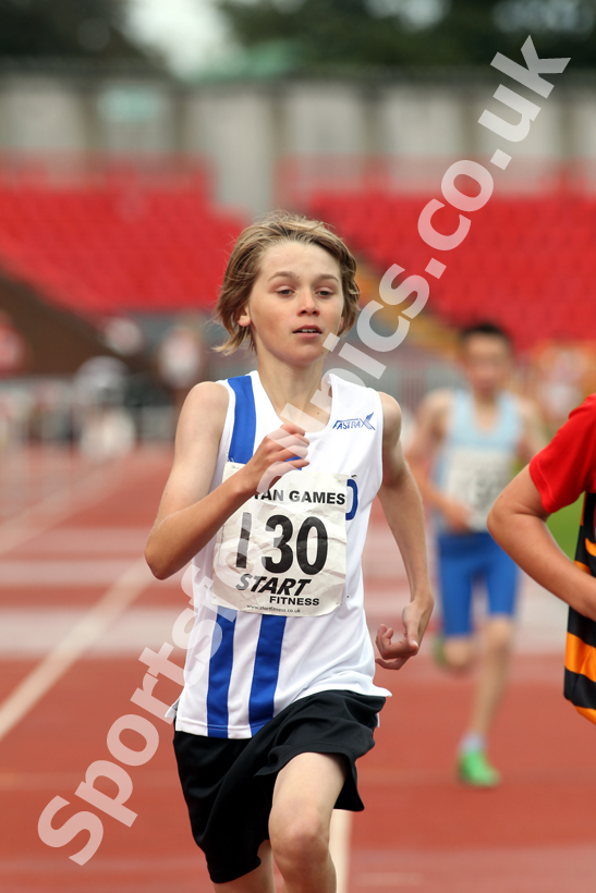 Tom Hunter (Darlington), Under-15s 1500 metres, Gateshead Tartan Games